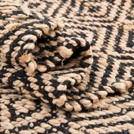 Hand Woven Braided Jute Table Runner Rug