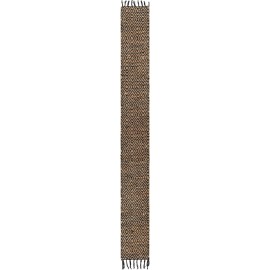 Hand Woven Braided Jute Table Runner Rug