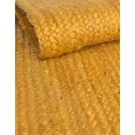 Hand Braided Jute Table Runner Rug