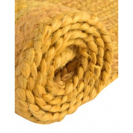 Hand Braided Jute Table Runner Rug