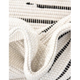 Hand Woven Chindi Cotton Table Runner Rug