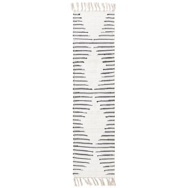 Hand Woven Chindi Cotton Table Runner Rug
