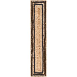 Hand Braided Jute Table Runner Rug