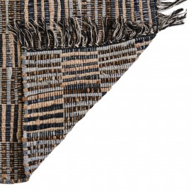 Hand Woven Chindi Jute Table Runner Rug