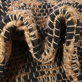 Hand Woven Chindi Jute Table Runner Rug