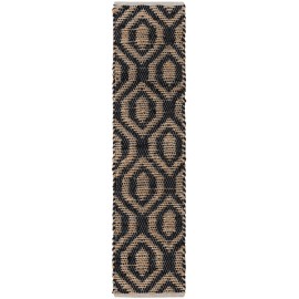 Hand Woven Chindi Jute Table Runner Rug