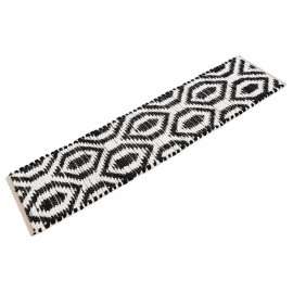 Hand Woven Chindi Jute Table Runner Rug