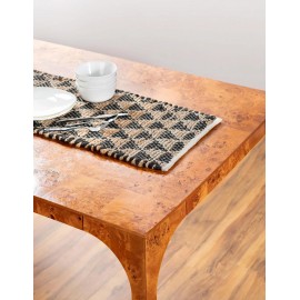Hand Woven Chindi Jute Table Runner Rug