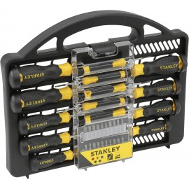 Stanley Material Tool Set, 38 Pieces, STMT0-74101 & Stanley - STANLEY Screwdriver Set 34 pcs - STHT0-62141