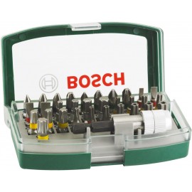 IXO CORDLESS SCREWDRIVER 9A8.072 & 32pc. Screwdriver Bit Set (PH-, PZ-, Hex-, T-, TH-, S-Bit, Accessories Drill and Screwdriver)