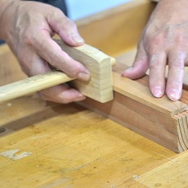 KAKURI KAKURI Japanese Woodworking Hand Tools Set for Beginner 7 Pcs (Japanese Plane, Chisels, Saw, Hammer, Marking Gauge, Bag) Made in JAPAN