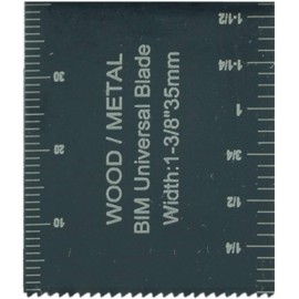 75 x TopsTools 35mm FA35B_75 Fast Fit Metal Cutting Blades Compatible with Dewalt Stanley Black and Decker Bosch Fein Multimaster Makita Milwaukee Parkside Ryobi Worx (Fast Change) Multitool