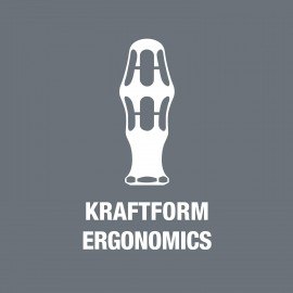 Wera Kraftform Kompakt 60 Ratchet Screwdriver & Bit Set, 17pc, 05051040001 & Compact Tool Set Kraftform 20 with Pouch, SL/PH/PZ, 7 Pieces