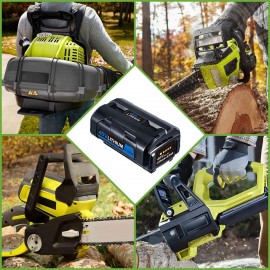 Dasnite OP4040A1 6.0Ah Lithium-ion Battery Replacement for 40V Collection Cordless Power Tools OP4040 OP4026 OP4030 OP4050 OP4060A Battery