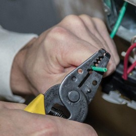 Klein Tools 92003 Hand Tools Kit with Pliers, Screwdrivers, 18-Pocket Nylon Tool Pouch, and More Jobsite Tools, 12-Piece