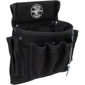 Klein Tools 92003 Hand Tools Kit with Pliers, Screwdrivers, 18-Pocket Nylon Tool Pouch, and More Jobsite Tools, 12-Piece