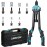 LIBRATON 16 Rivet Nut Tool, Rivet Nut Gun, Hand Rivet Nut Setter with 70PCS Rivet Nuts, 7PCS Metric Interchangeable Mandrels and Carrying Case, Easy Replace