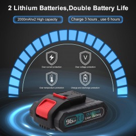 LASIEYO Tile Vibration Tools for Installation Tiling Vibrant Machine with Suction Cup Vibrator Handheld Tile Butt Leveller, Tile Spacers Leveling System 5 Speeds Adjustable (2 Battery)