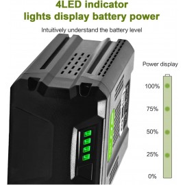 BaYte Lithium Battery 4.0Ah/6.0Ah 80V Replacement Battery Cordless Power Tool Battery,4.0Ah