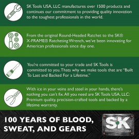 SK Hand Tool 88882 6-Point 1-Inch Drive Deep Impact Socket, 2-9/16-Inch