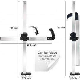 Zozen Drywall Cutting Tool, Foldable Drywall Cutter- Easy Ripper Safe Drywall Cutting Tool | Drywall Cutout Tool, Drywall Cutter Tool with 10pcs Spare Blade.