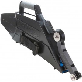 Delko Zunder Drywall Banjo Taping Tool with Reversible Inside Corner Roller Wheel - Dual Right/Left Hand Operation