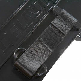 Delko Zunder Drywall Banjo Taping Tool with Reversible Inside Corner Roller Wheel - Dual Right/Left Hand Operation