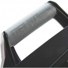 Delko Zunder Drywall Banjo Taping Tool with Reversible Inside Corner Roller Wheel - Dual Right/Left Hand Operation