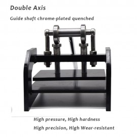 SMVAUON Double Wheel Hand Leather Cutting Machine BateRpak Photo Paper PVC Sheet Mold Cutter Leather Die Cutting Machines DIY Tools