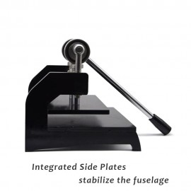 SMVAUON Double Wheel Hand Leather Cutting Machine BateRpak Photo Paper PVC Sheet Mold Cutter Leather Die Cutting Machines DIY Tools