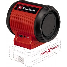 Einhell TC-SR 18 Li BT Solo Power X-Change cordless speaker - Supplied With 2.5Ah Battery and Charger Starter Kit