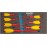 HAZET 163-229/7 Slot Cross Recess PH Profile VDE Screwdriver Set - Multi-Colour