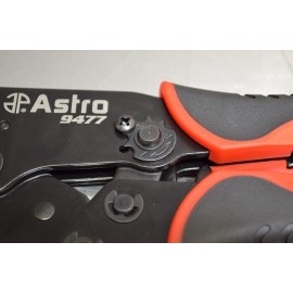 Astro Pneumatic Tool 9477 7-Piece Professional Quick Interchangeable Ratchet Crimping Tool Set