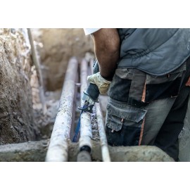 Bosch Professional 10x Expert Sanding Plate AVZ 90 RT2 Multitool Blades (for Mortar, Ø 90 mm, Grit 20, Accessory Multitool)