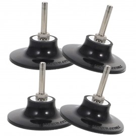 DOITOOL 20 Pcs Wheel Pad Holder Accessories Sander Tool Cd Holder Power Drill Sander Adapter Rotating Stand Disc Holder for Polishing Disc Pad Holder Disc Holder for Surface Preparation