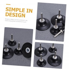 DOITOOL 20 Pcs Wheel Pad Holder Accessories Sander Tool Cd Holder Power Drill Sander Adapter Rotating Stand Disc Holder for Polishing Disc Pad Holder Disc Holder for Surface Preparation