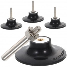 DOITOOL 20 Pcs Wheel Pad Holder Accessories Sander Tool Cd Holder Power Drill Sander Adapter Rotating Stand Disc Holder for Polishing Disc Pad Holder Disc Holder for Surface Preparation