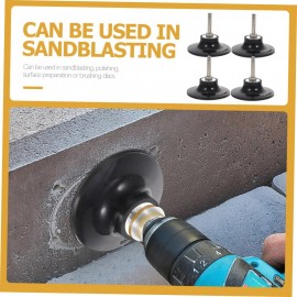 DOITOOL 20 Pcs Wheel Pad Holder Accessories Sander Tool Cd Holder Power Drill Sander Adapter Rotating Stand Disc Holder for Polishing Disc Pad Holder Disc Holder for Surface Preparation