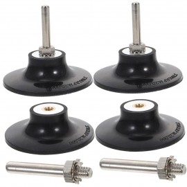 DOITOOL 20 Pcs Wheel Pad Holder Accessories Sander Tool Cd Holder Power Drill Sander Adapter Rotating Stand Disc Holder for Polishing Disc Pad Holder Disc Holder for Surface Preparation