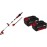 Einhell Power X-Change 18V Cordless Multifunctional Garden Tool With Battery and Charger & Power X-Change 18V, 4.0Ah Lithium-Ion Battery Twin Pack -- 2 x 4,0Ah Batteries Universally