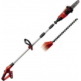 Einhell Power X-Change 18V Cordless Multifunctional Garden Tool With Battery and Charger & Power X-Change 18V, 4.0Ah Lithium-Ion Battery Twin Pack -- 2 x 4,0Ah Batteries Universally