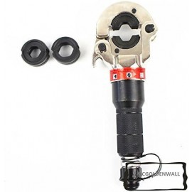 CGOLDENWALL GC-1525H Hydraulic Pex Pipe Crimping Tools Crimper Tube Clamp Crimping Pliers Pressing Pliers with Hand Pump VAU15,20,25mm