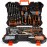 VonHaus Socket & Tool Set, 256 Piece Tool Set with Socket Set, in Heavy Duty Storage Case, Everything You Need for DIY, Workshop & Garage, Spanners, Pliers, Screwdrivers & Grips, 2 Year Warranty