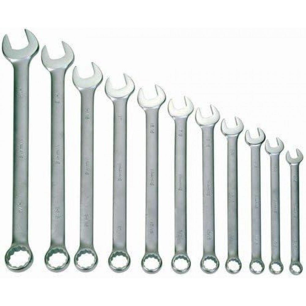 Williams 11019 Combination Tool Set, 1-5/16-Inch - 2-Inch, Satin Chrome Finish, 11-Piece