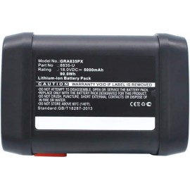 subtel Battery Replacement for Gardena CST2018-Li, EasyCut 50-Li, Highcut 48-Li, ErgoCut 48-Li 8840, 8835, 8841, 8873, 8878, 8882 Cordless Power Tools - 18V Li Ion 5000mAh
