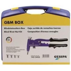 Gesipa 1435455 GBM 30 Blind Rivet Nut Hand Tool, Blue/Black