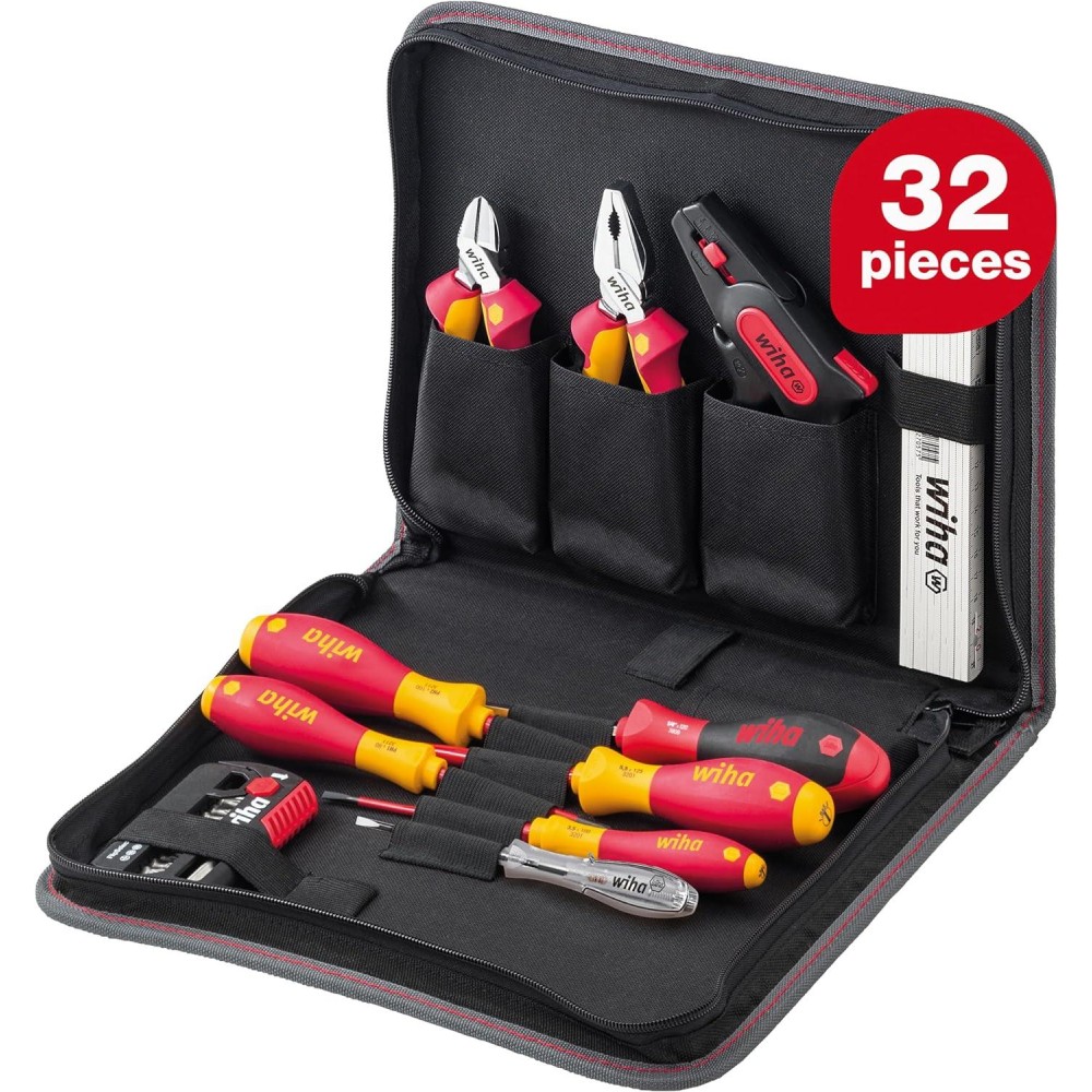 Wiha Tool Set Electrician 41241 Multi-Colour