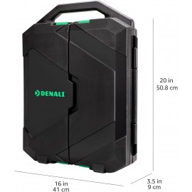 - Denali 170-Piece All-Purpose Tool Kit and Socket Set, 41 x 50.8 x 9 cm