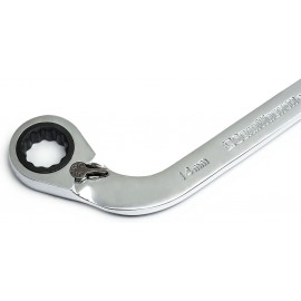 GearWrench 85299 12 Pt. Reversible S Shape Double Box Ratcheting Wrench Set, 5 Pc.