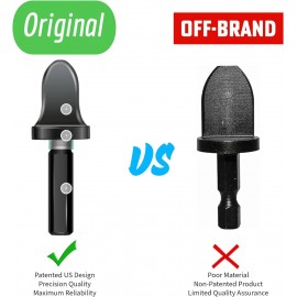 Spin Tools 4000 4-Piece Drill Bit Swaging Tool Set 1/4, 3/8, 1/2, 5/8-Inch